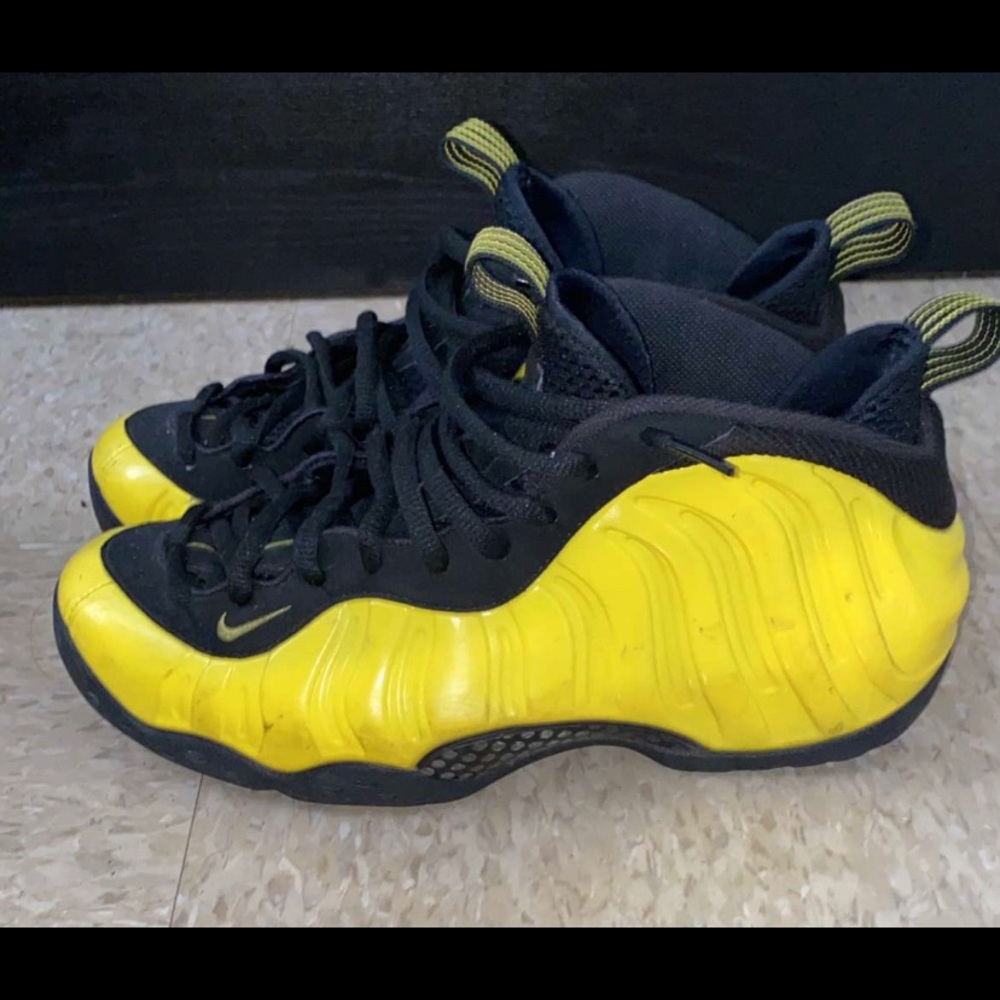 Nike Air Foamposites Yellow Wu Tang